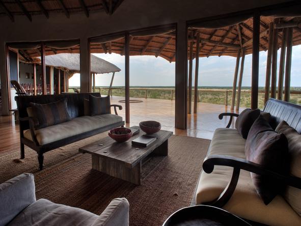 Tau Pan Camp - View from Lounge